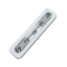 Wireless Wall Light Home Lighting LED Night Light for Kitchen Cabinets Closet Lamp Battery Powered 5 LEDs