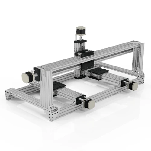4 осевой C Beam станок с ЧПУ XL комплект DIY Гравировальный фрезерный большой 345 oz * in Nema