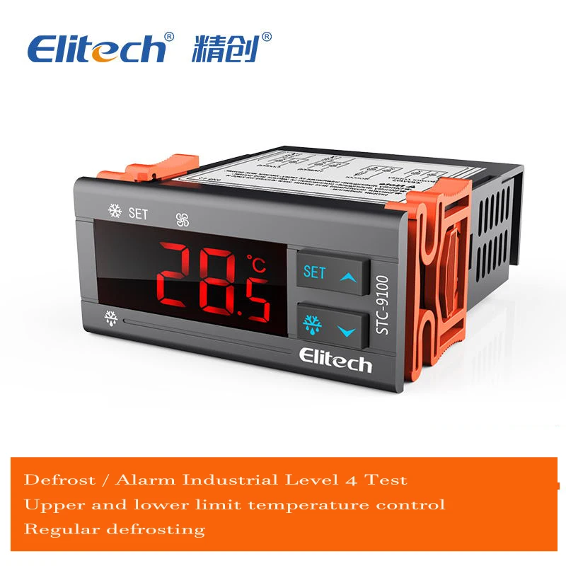 STC-9100 Temperature Controller, Cooling / Defrost / Alarm / Digital Temperature Controller with 2 sensor refrigeration defrost STC-9100 Temperature Controller, Cooling / Defrost / Alarm / Digital Temperature Controller with 2 sensor refrigeration defrost