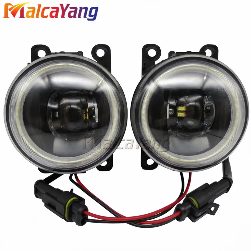 

1SET Fog Lights Angel Eyes For OPEL Vectra C GTS Hatchback 2002-2008 car light sources LED Fog Lamps Car styling