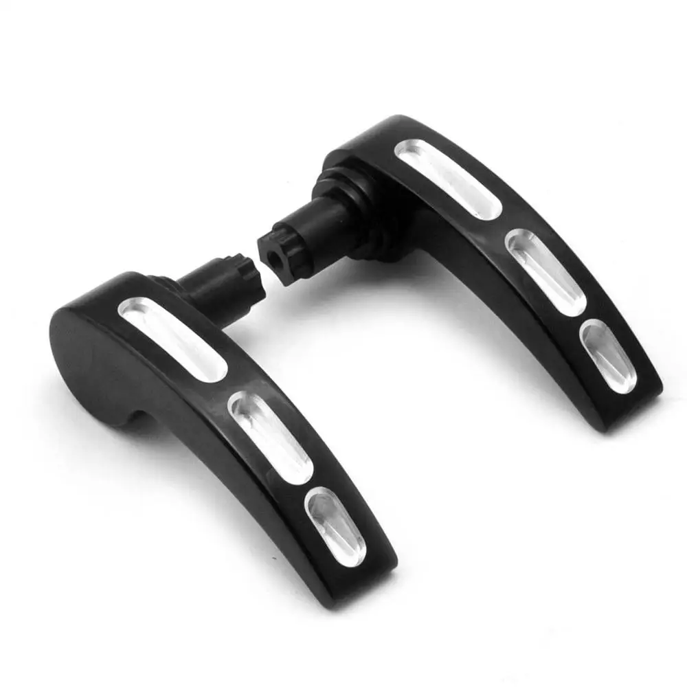 

Lid Lifters Saddlebag Latch Handle Bar Aluminum For Touring Road King Road Gilde 2014-2018 Fits For Touring models 2014-2019