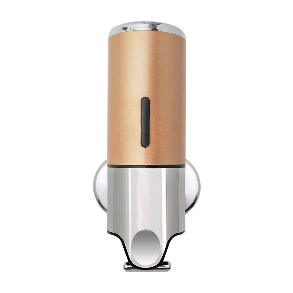 

500ml Stainless Steel Shower Liquid Hand Soap Dispenser Shampoo And Detergent Soap Bottle For Kitchen Bathroom Wall Mounted