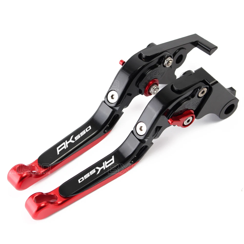 

For KYMCO AK550 2017-2018 CNC Aluminum Adjustable Folding Extendable Motorcycle Brake Clutch Levers brakes handle bar With AK550