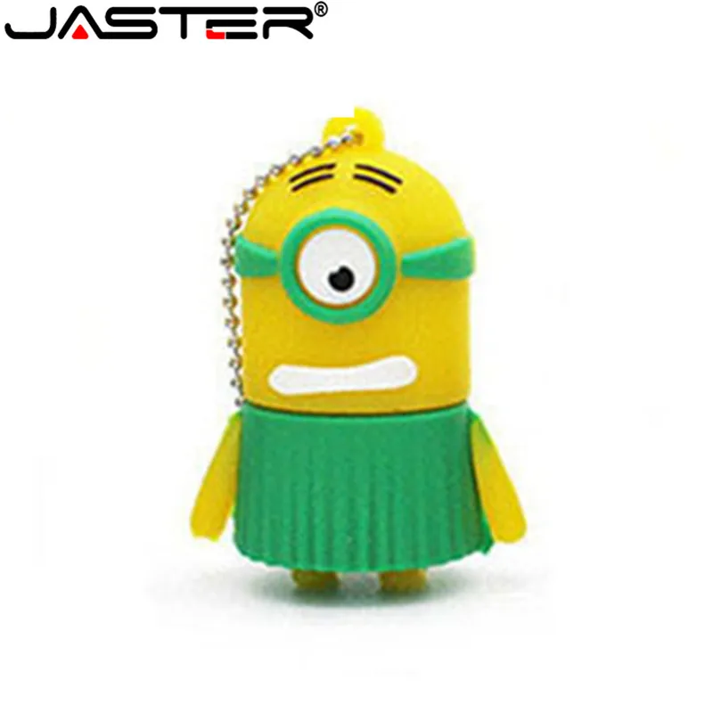JASTER usb2.0 Мультфильм Желтая народная серия флэш накопитель 4 ГБ 8 16 32 64 креативный