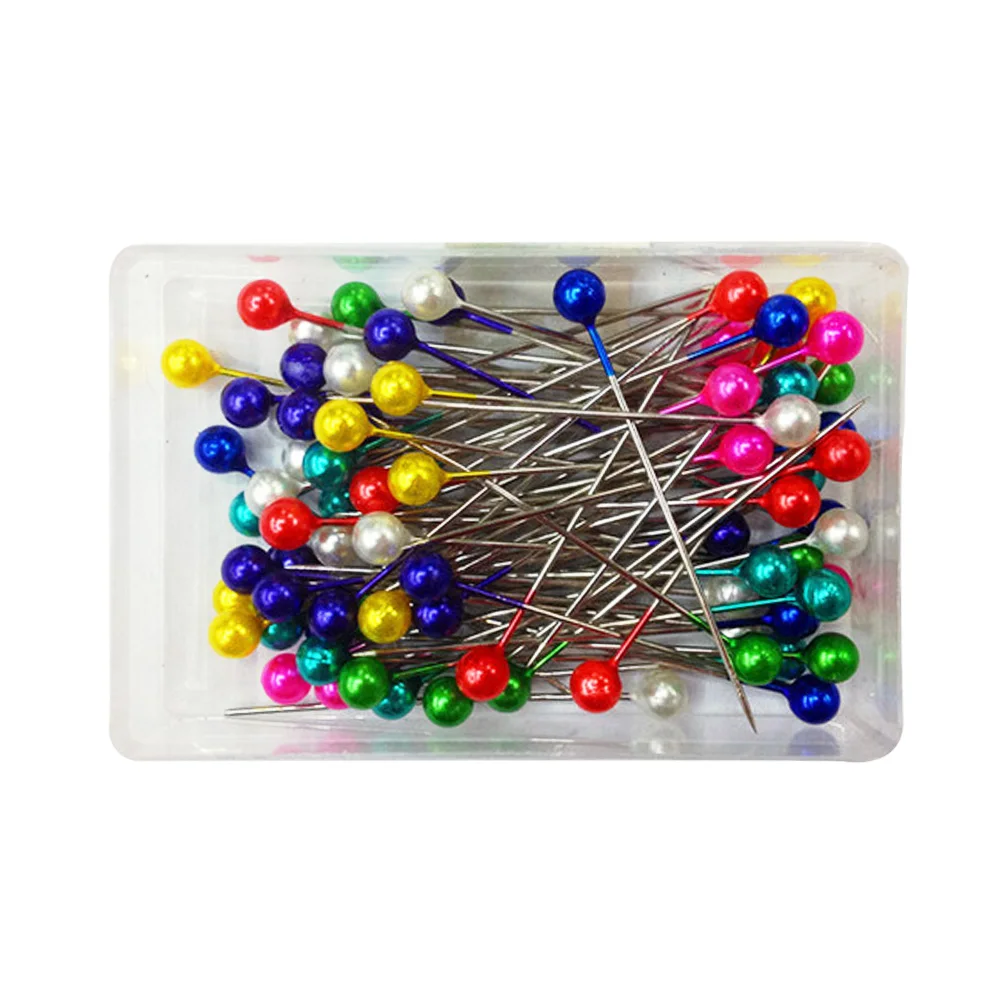 

DIY Embellish Needle Craft Pins Professional Box Packed Sewing Tool Pearl Dress Making