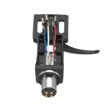 LEORY 1 шт. черный проигрыватель Шелл для техники для Другое вертушки 4 Pin контакты подходит для Phono поворотные столы Headshells