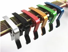 Guitar Capo Aluminium Alloy Metal New Guitar Capo Quick Change Clamp Key Acoustic Classic For Tone Adjusting Guitar Parts
