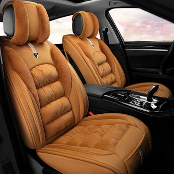 

3D winter Plush car seat cover universal cushion car styling Car pad For Volvo C30 S40 S60L V40 V60 XC60 XC90 SUV series