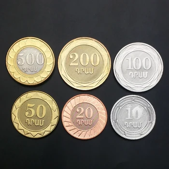 

Armenia 6 Coins, Random Years, UNC, Uncirculated, Asian, Original Genuine Coin, Collectibles, Gift