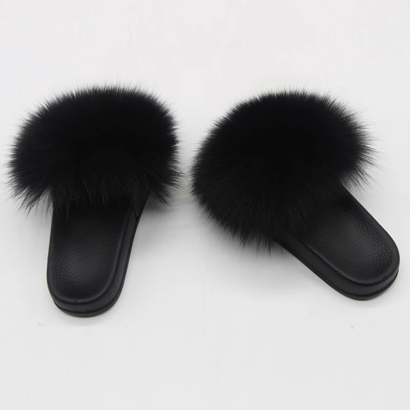 fur slippers near me
