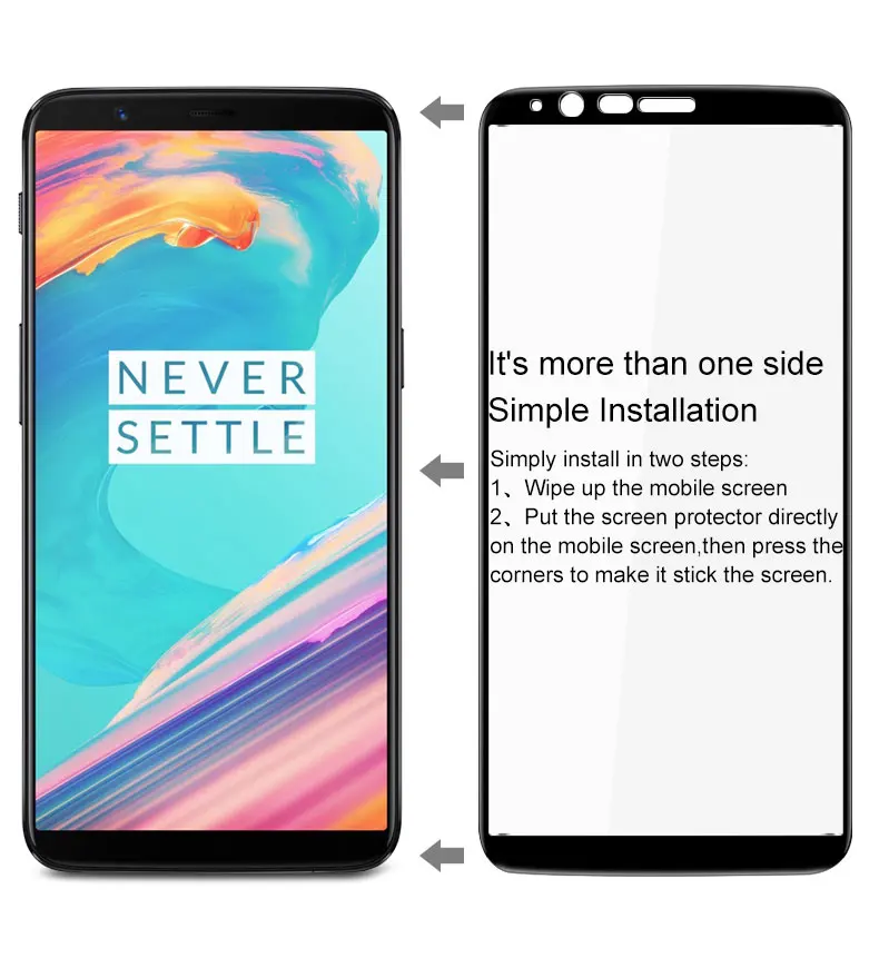 OnePlus 5 т закаленное Стекло OnePlus 5 т Стекло IMAK полный Крытая Экран протектор для один плюс 5 т