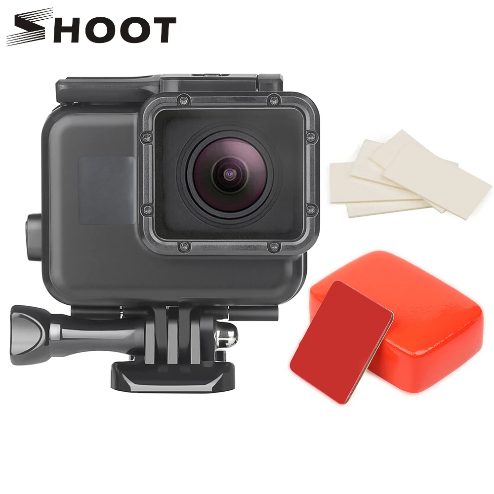 Подводный водонепроницаемый чехол SHOOT 45M для GoPro Hero 7 6 5 Black Спортивная камера