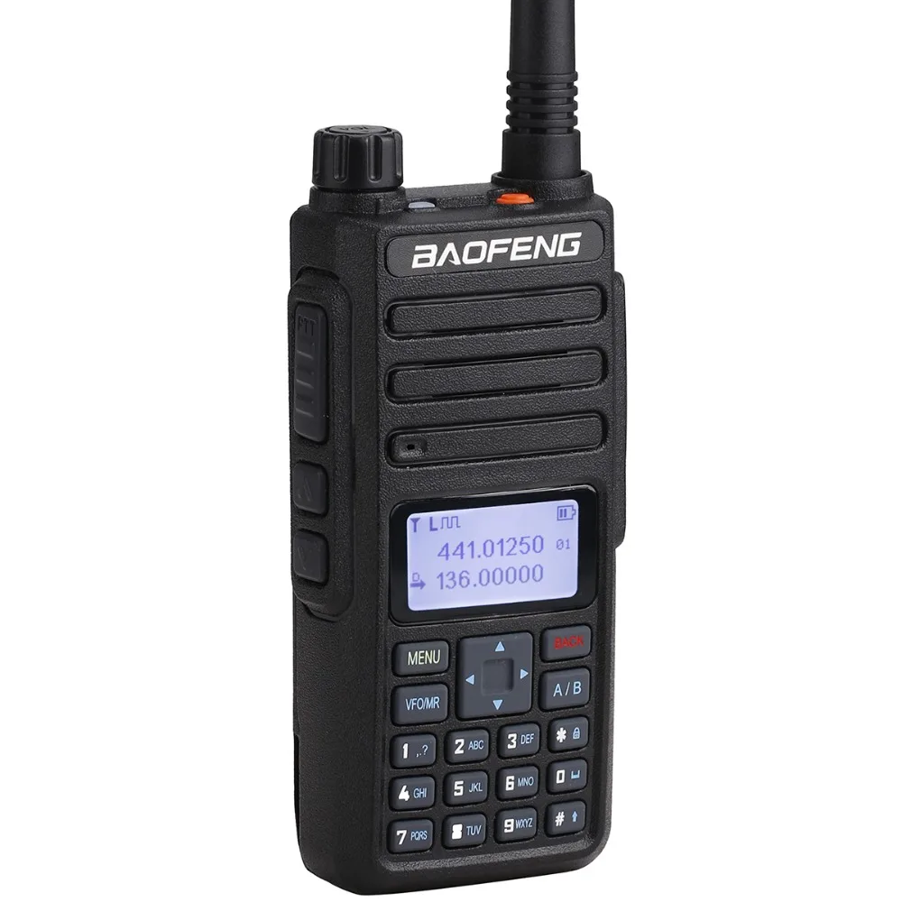 2019 Baofeng DM-1801 цифровой двухканальные рации VHF/UHF двухдиапазонный DMR Tier1 Tier2 Tier II Dual time слот цифровой/аналоговый DM-860 радио