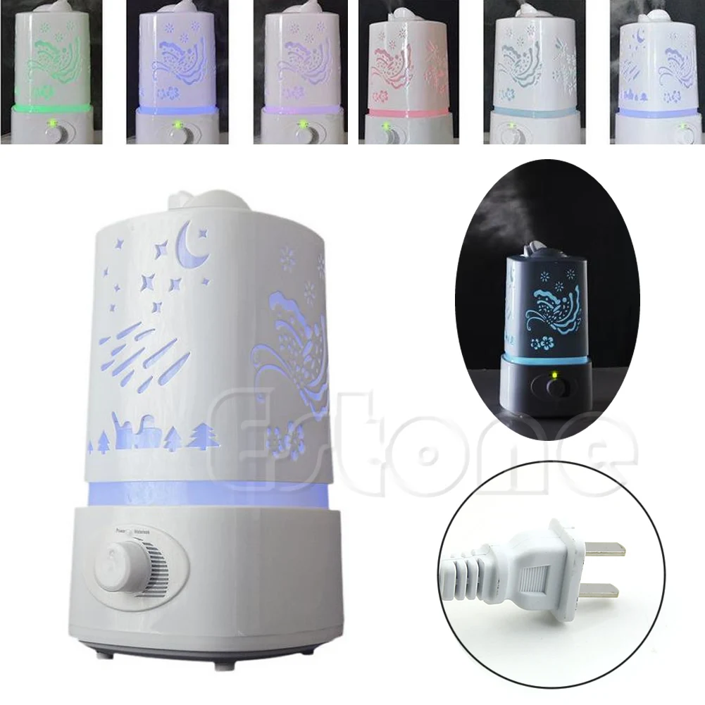 

New 1.5L Ultrasonic Home Aroma Humidifier Air Diffuser Purifier Lonizer Atomizer