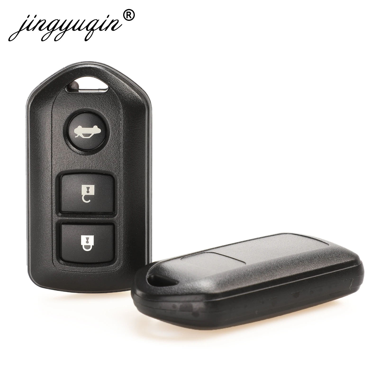 Jingyuqin 3 кнопки дистанционного ключа автомобиля оболочки для Toyota Highlander Camry Prado RAV Vios