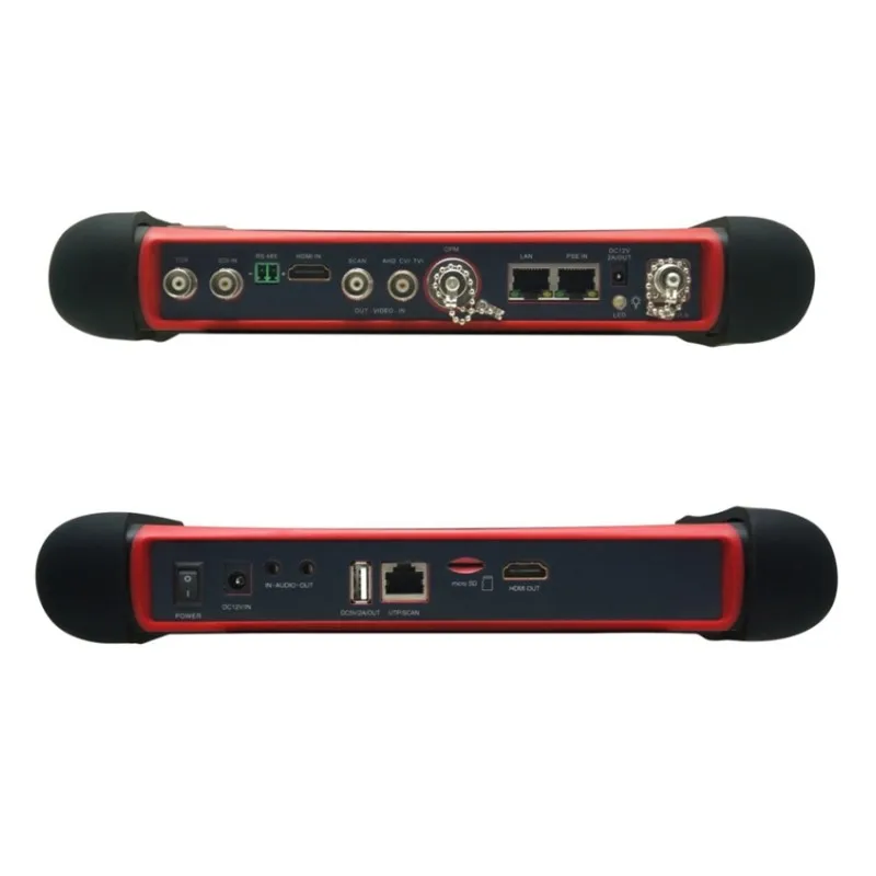 8MP тестер систем Скрытого видеонаблюдения с дисплеем TVI CVI AHD SDI CVBS H.265 тестер камеры с HDMI, TDR, определитель местоположения кабеля, мультиметр ip-аналог камеры testerX7