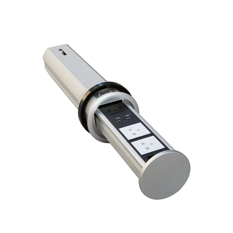 Air Spring up Outlet with 1 Switch 2 US Power 2 USB Charger and 1 HDMI for Kitchen Worktops pop up socket / smart home