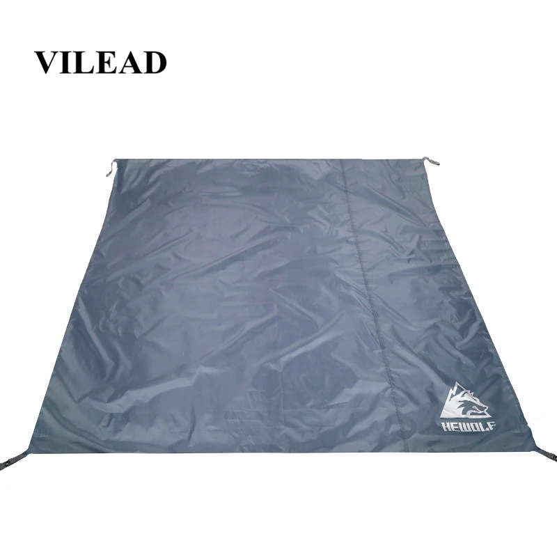 VILEAD المحمولة التخييم حصيرة 195*195 cm أكسفورد للماء خفيفة ل نزهة مخيم الشاطئ المشي Bushcraft السفر وسادة النوم