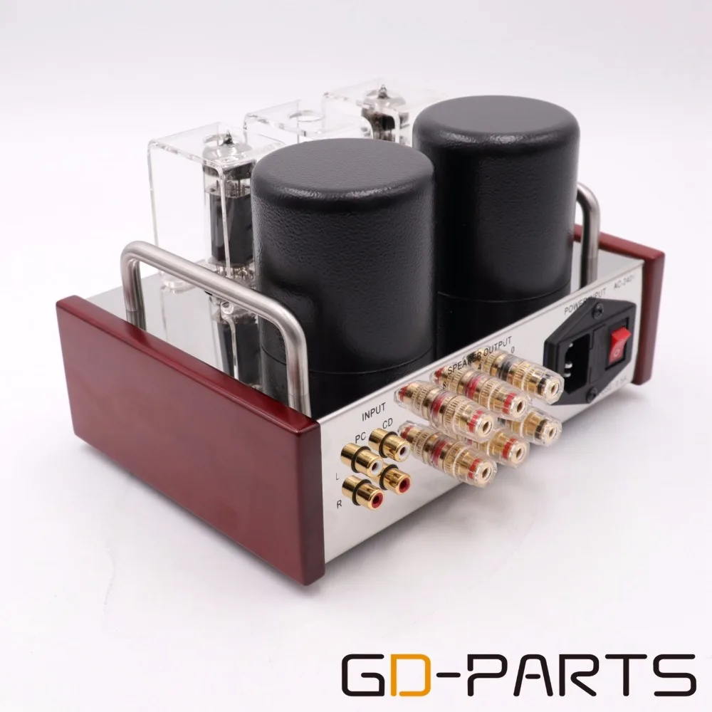 Single End EL84 6P14 12AX7 Stereo Vacuum Tube Amplifier Class A Tube AMP Hifi Audio Vintage Integrated Tube AMP 3.6Wx2 car amplifier