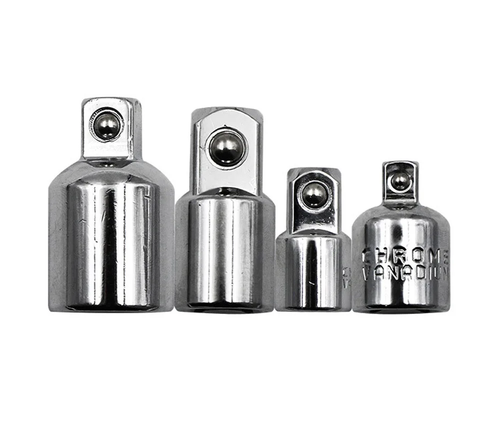 

4PCS/Lot Craftsman Air Impact Socket Wrench Adapter Ratchet Drive Socket Adapter Converter Reducer 1/4 3/8 1/2 Hand Tools Set