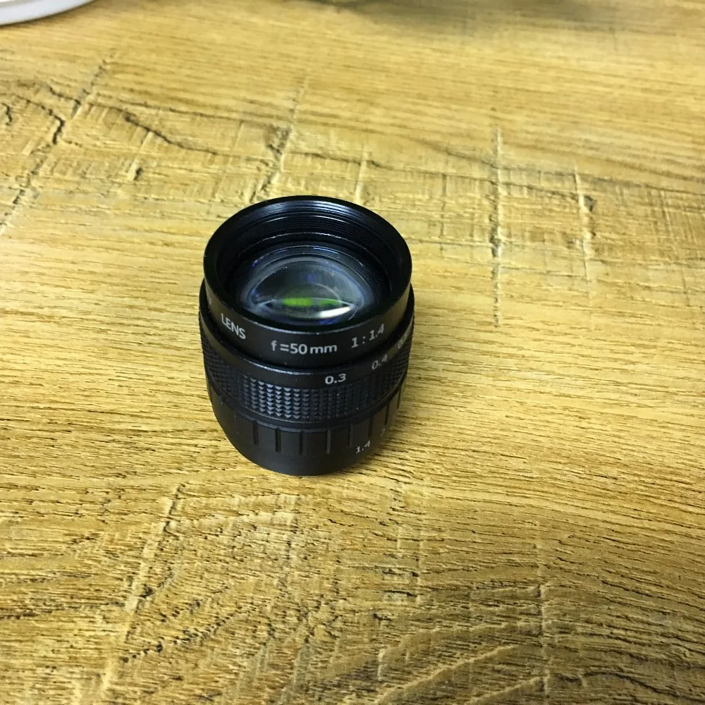 Объектив для видеонаблюдения 50 мм F1.4 объектив ТВ и фильмов крепление SONY E Mount с