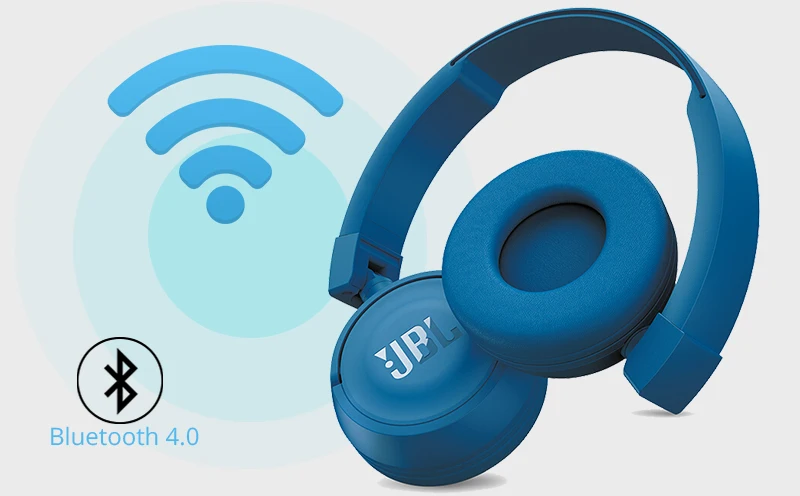 JBL T450BT беспроводные Bluetooth наушники портативные плоские складные наушники на ухо с микрофоном шумоподавление и управление музыкой