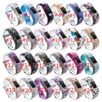 

100PCS Universal Silicone Smart Bracelet Replace for Garmin Vivofit JR / JR2 Bracelet Replace Watchband For Garmin Vivofit JR 2