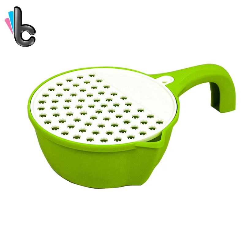 

1Pc Practical Plastic Manual Food Grinder Baby Fruit Vegetables Feeder Water Scoop Spoon Kitchen Tools