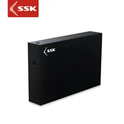 ССК HE-G3000 портативный корпус для жесткого диска 3,5 дюйма SATA к USB 3,0 HDD Чехол Прочный жесткий диск коробка Алюминий сплава SATA HDD