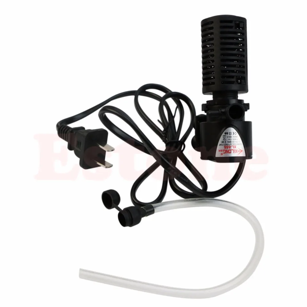 

Mini 3-in-1 Aquarium Internal Water Filter Fish Tank Submersible Pump Spray Bar