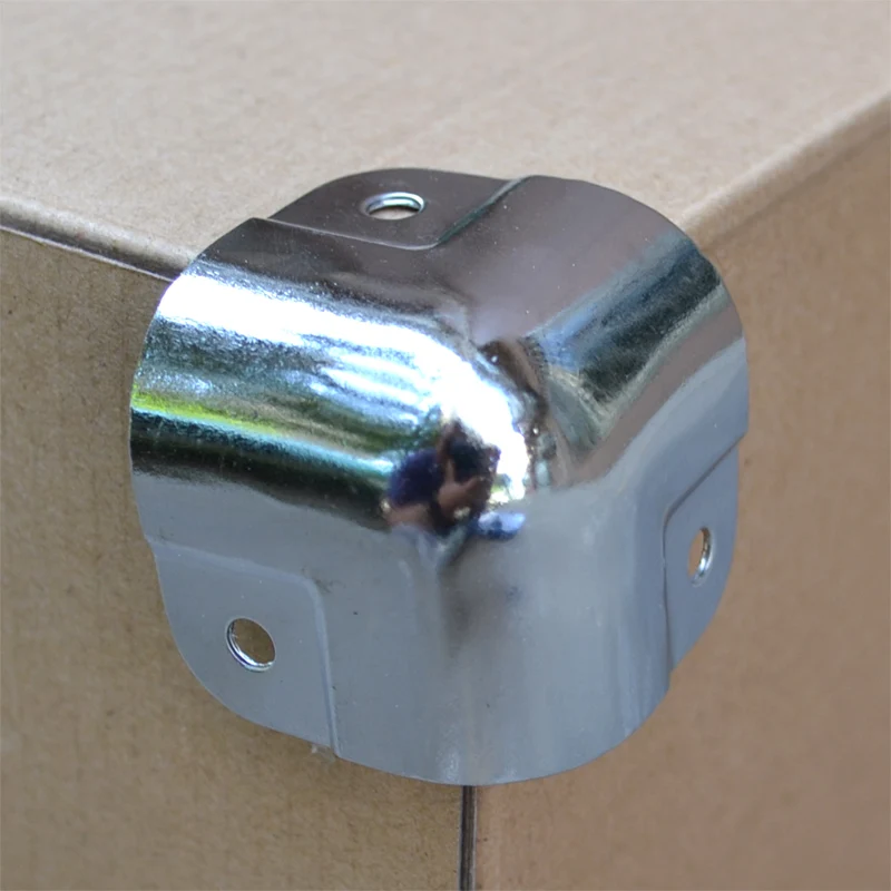 

free shipping coner bracket ball metal corner Cosmetics Tools luggage aluminum cases stereo corner furniture hardware parts