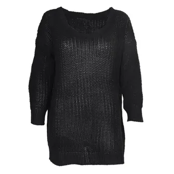 

Womens Casual Long Sleeve Cardigan Hollow Knit Knitwear Sweater Coat Outwear