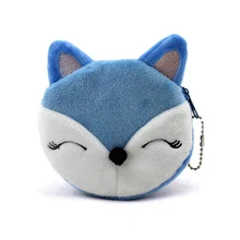 New 2016 Cartoon Fox Children Coin Purse/Coin Bag/Lady Cute Wallet Pouch/Women Girl Makeup Buggy Bag/Free Shipping