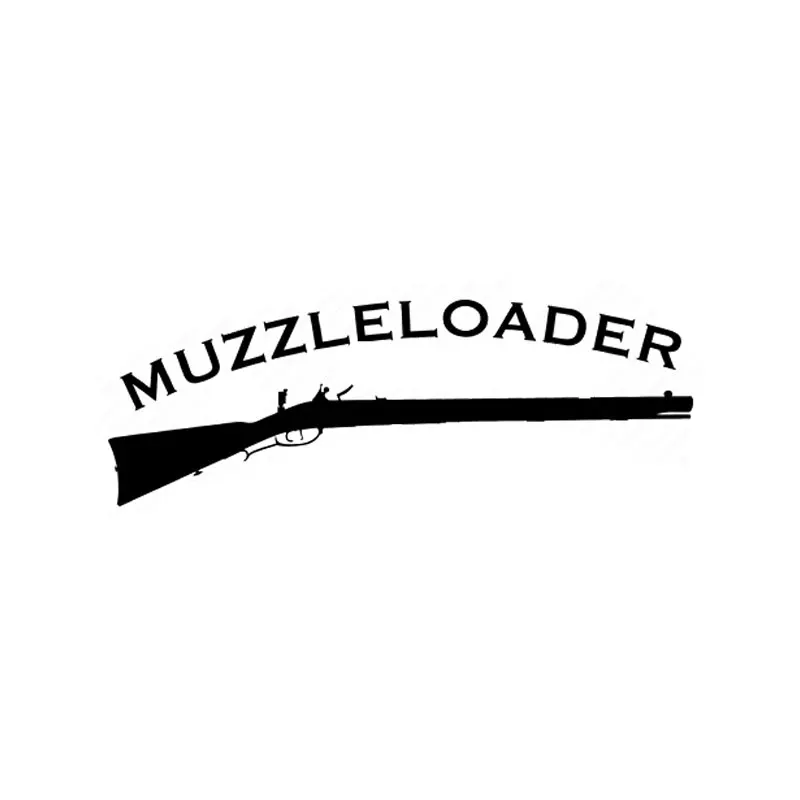 

17.7cm*6.3cm Creative Fashion Personality Muzzleloader Vinyl Gun Body Decal Sticker C5-1252