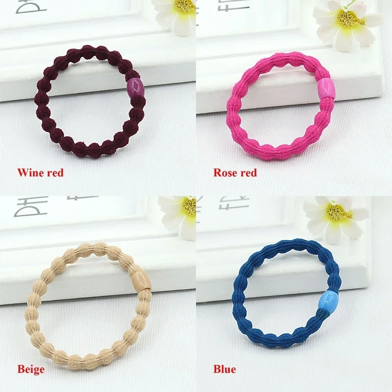 Root Lotus Hair Rope Color Candy Accessories Elastic 3 Ring Hair Hair Pcs Hair Tie Sale