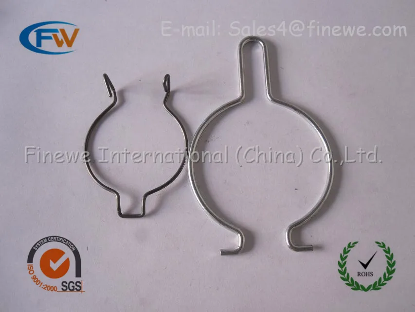 Manufacture Custom Small Wire Spring Clips for Furniturein Springs