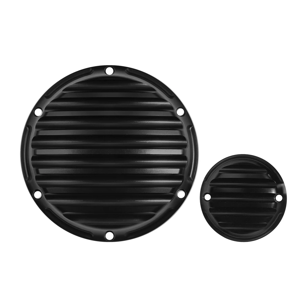 

Motorcycle Black Derby Timer Clutch Timing Covers Engine Cover Fit For Harley Sportster Iron XL883 XL1200
