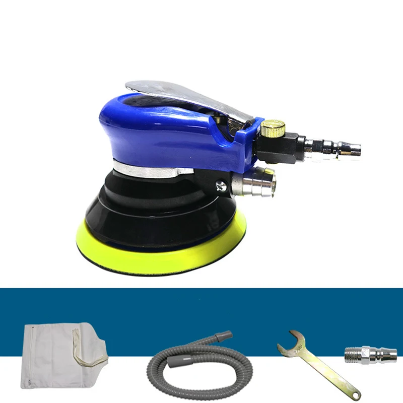 

5Inch Air polisher Orbital Sander sanding machine Double Action Compressed Air Grinder Tools