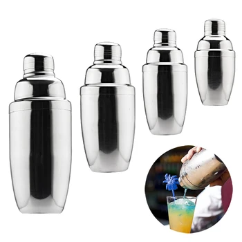 

250/350/550/750ML Stainless Steel Cocktail Shaker With Filter Wine Martini Drinks Cocktail Mixer Professional Bartender Bar Tool
