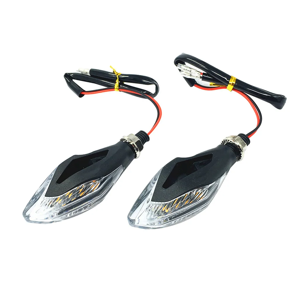 

LED turn signal motorcycle 2PCS Motorcycle 5LED Bouble Color Signal Steering Lamp for Hondaf Yamaha Suzuki Kawasaki Ducati BMW