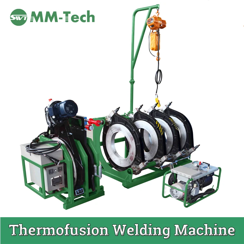 

SWT-B630/315HC & SWT-B250/63H PE PIPE WELDING MACHINE/ SUPPORT ROLLER/ NARROW CLAMPS FOR MR.ANTON