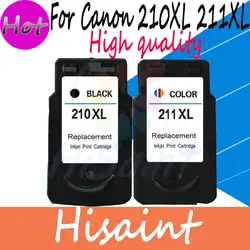 Hisaint PG-210XL PG210XL CL-211 CL211XL картриджи для Canon Pixma MP240 MP250 MP280 струйный принтер