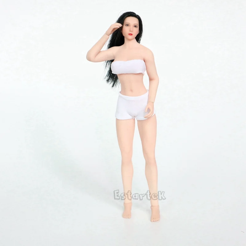TBLeague PHMB2018-T01B T01A 1//12 Female Suntan Pale Seamless Body SHFiguarts