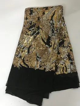 

nice looking feather embroidery tulle mesh lace fabric Cyndi-10.2528 with good quality for party dress