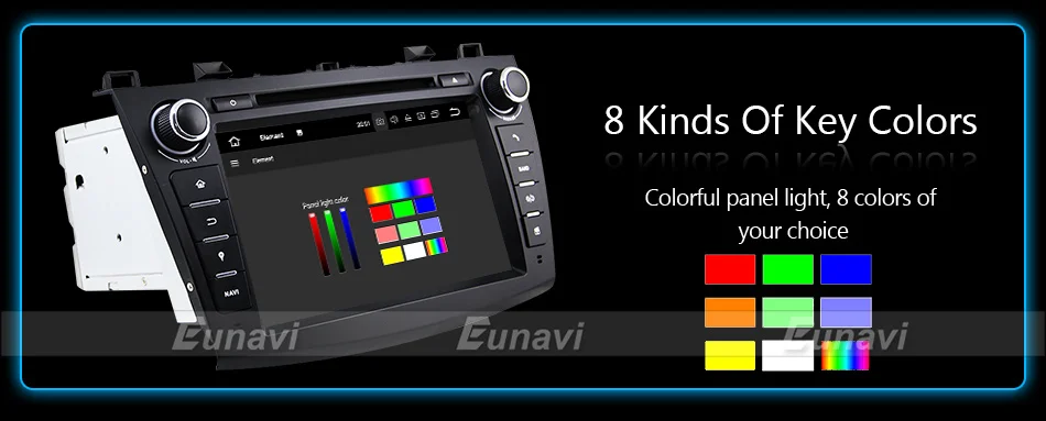 Excellent Eunavi 8" HD Screen 2 din Android 9.0 Quad Core Car DVD Player for 2010 2011 2012 2013 MAZDA 3 stereo radio GPS Navigation wifi 25