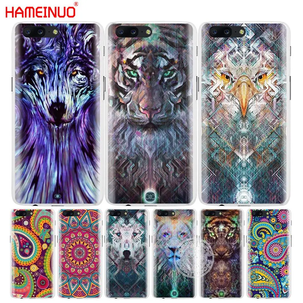 

HAMEINUO Animal avatar pattern art cover phone case for Oneplus one plus 5T 5 3 3t 2 X A3000 A5000