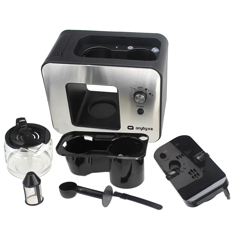 Кофемашина для дома полностью автоматическая кофемолка американская портативная Кофеварка мини Паровая BH-8268