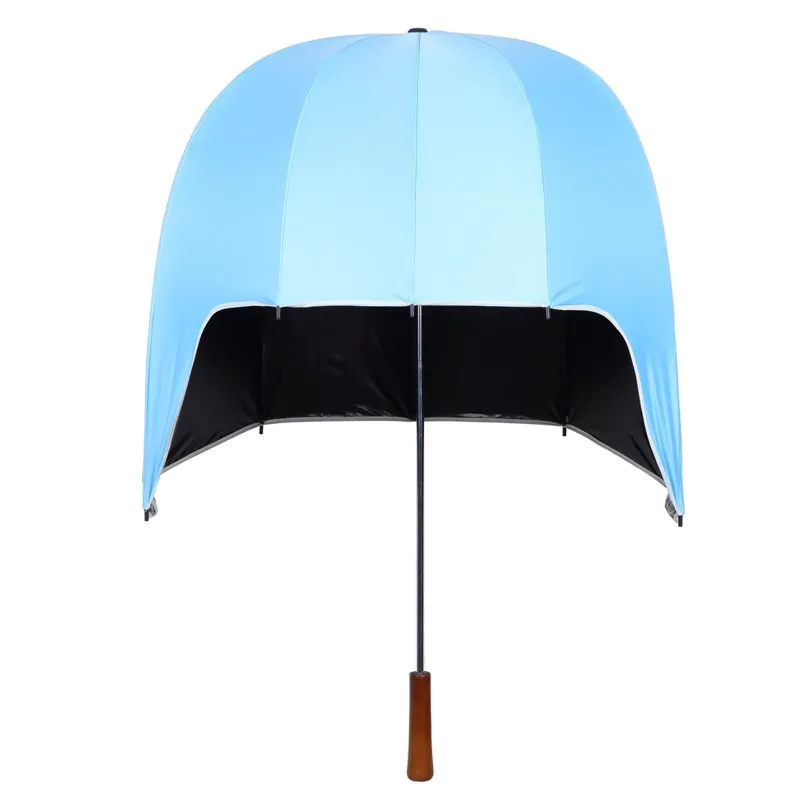 

Fashion Child Kids Helmet Umbrella Windproof Umbrella Rain Men Women Non-Automatic Long-handle Umbrellas Sunscreen High Quality