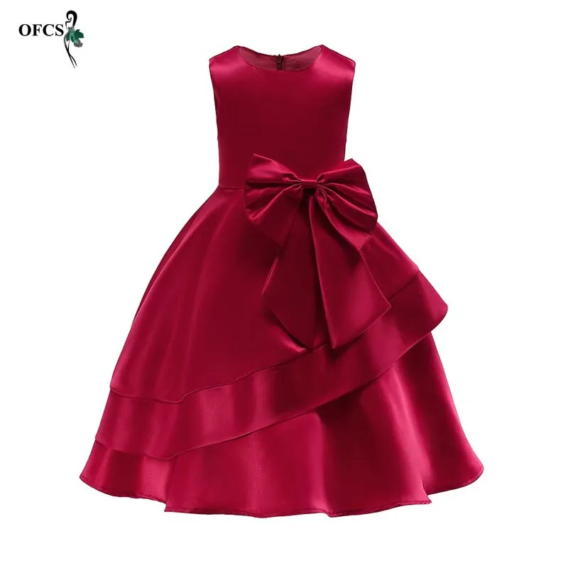 Детское платье с открытой спиной на Возраст 3 12 лет|Платья| |