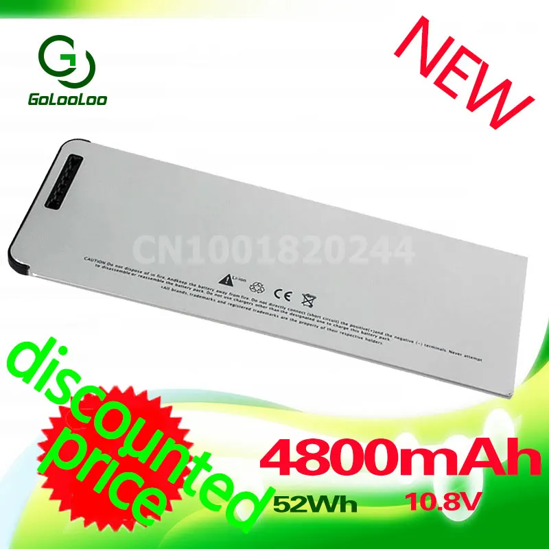 Golooloo Аккумулятор для ноутбука Apple 10 8 V A1281 A1286 (2008 Версия) MacBook Pro 15 &quotMB470 MB471 MB772 */A
